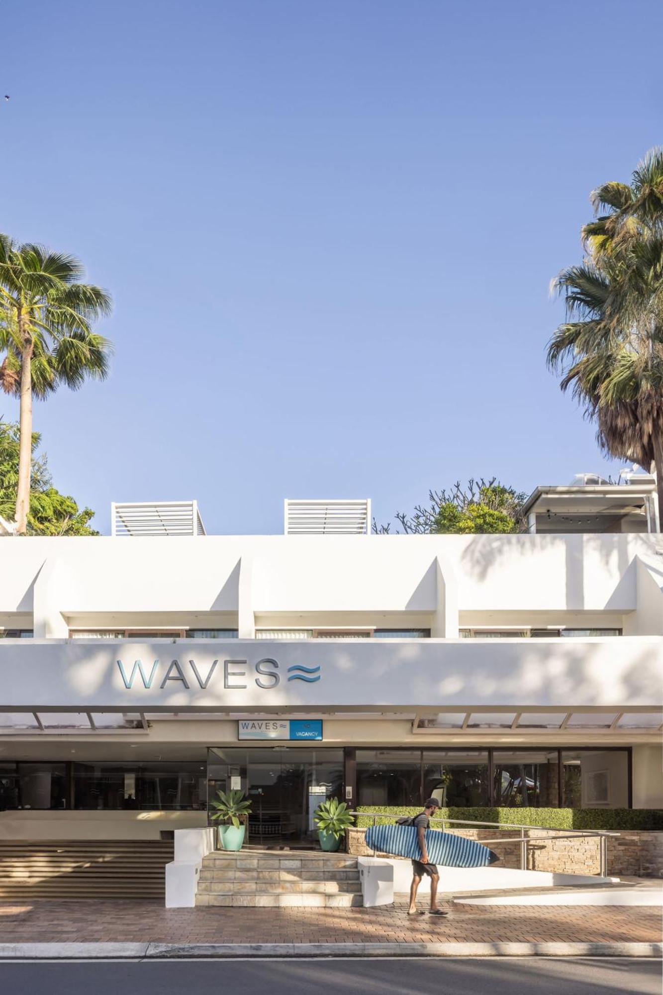 מלון Waves ביירון ביי מראה חיצוני תמונה